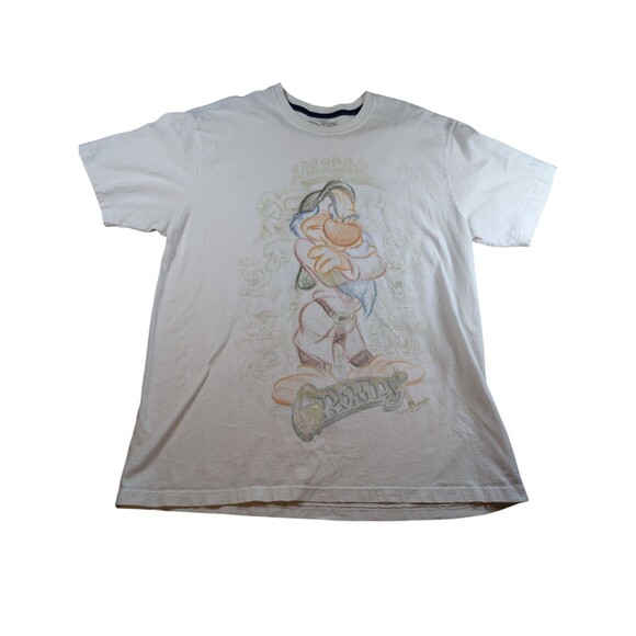 Disney Store Studio Collection Men's XL Snow-white 7 Dwarfs Grumpy Tee - Picture 2 of 5